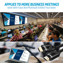 XINCA HDMI Cable 2.0 30Ft Nylon Braided 4K@60Hz HDR 18Gbps 28AWG